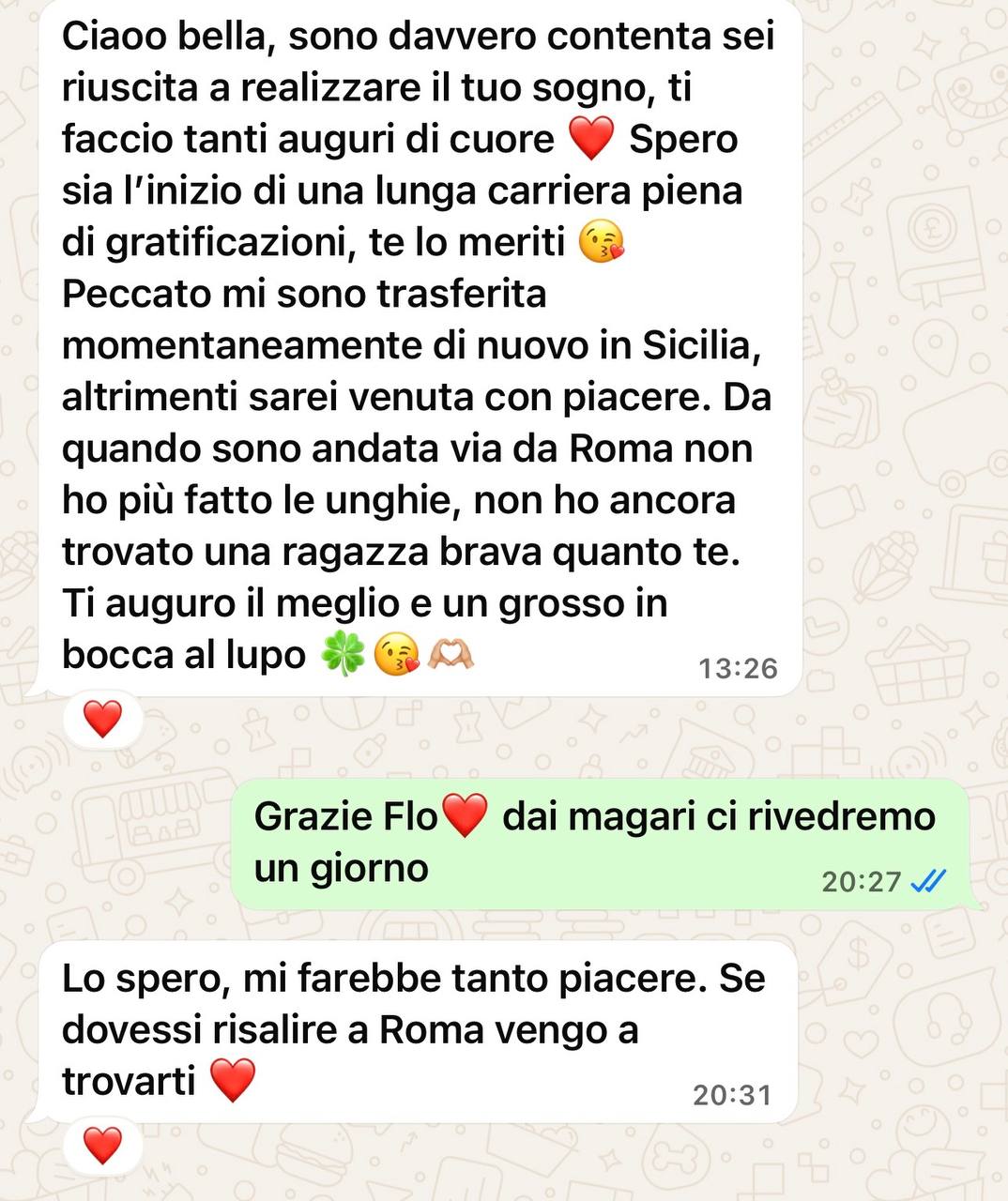 Testimonianza di una cliente di Luxury Nail Studio 1