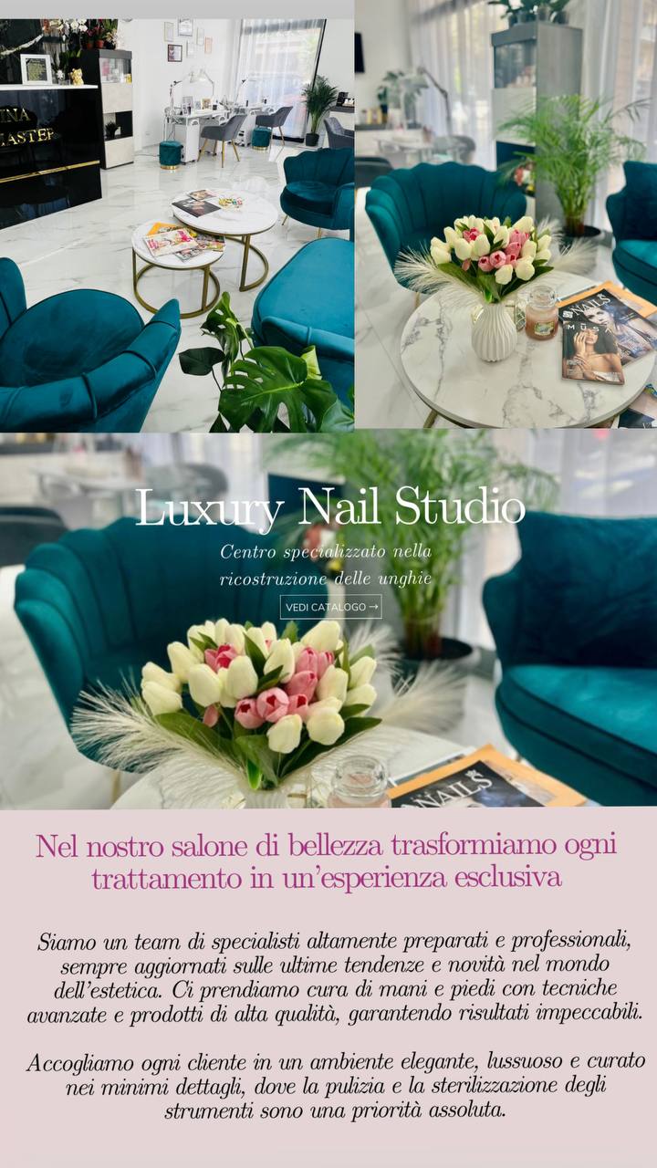 Presentazione del Luxury Nail Studio e dei suoi ambienti